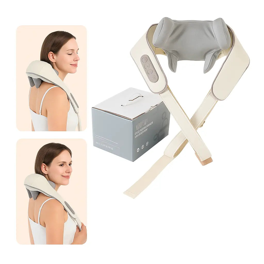NECK MASSAGER WITH HEATER SPYNIQ