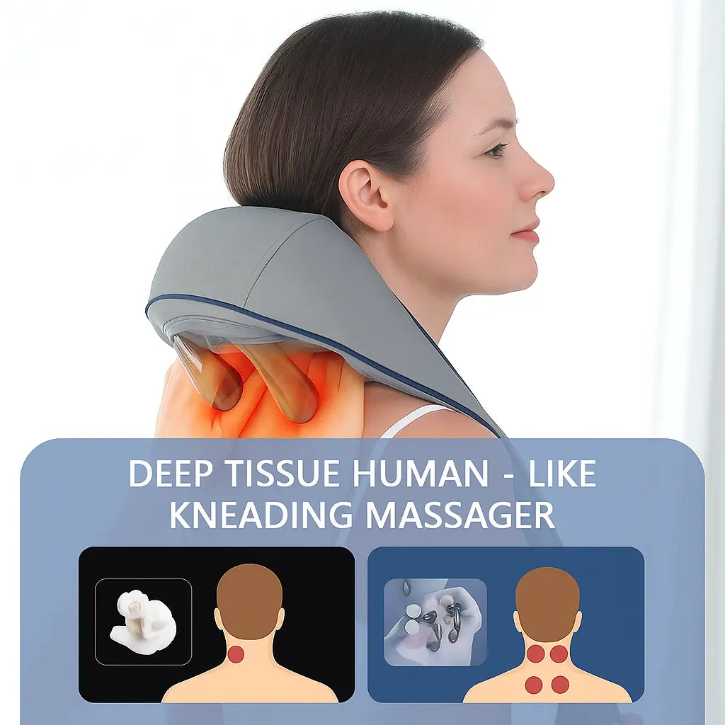 NECK MASSAGER WITH HEATER SPYNIQ